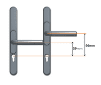 CHAMELEON Pro 59-96mm Centres Adaptable Handle