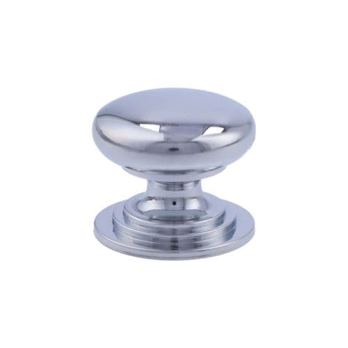 CLEARANCE Alexander and Wilks - Waltz Round Cupboard Knob on Stepped Rose - Antique Brass AW825-25