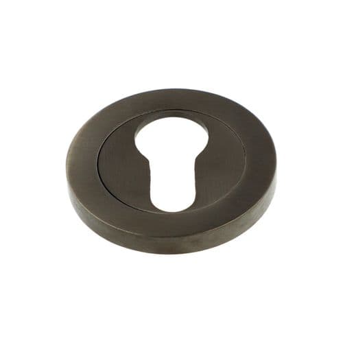 CLEARANCE SALE Alexander and Wilks - Concealed Fix Escutcheon - PVD Black - Euro Profile