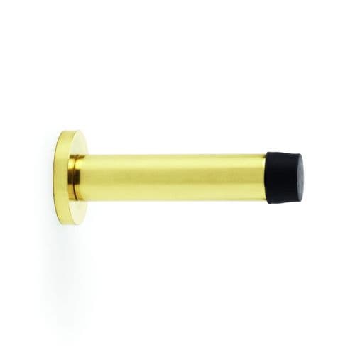 CLEARANCE SALE Alexander and Wilks - Cylinder Projection Door Stop - Polished Brass - AW616PBL