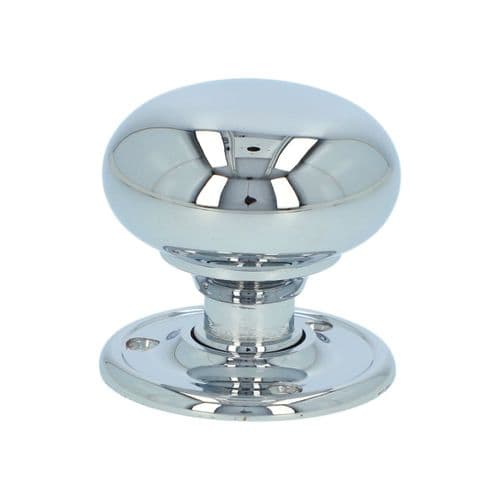 CLEARANCE SALE Alexander and Wilks Kershaw Door Knob - Polished Chrome - Knob 51mm
