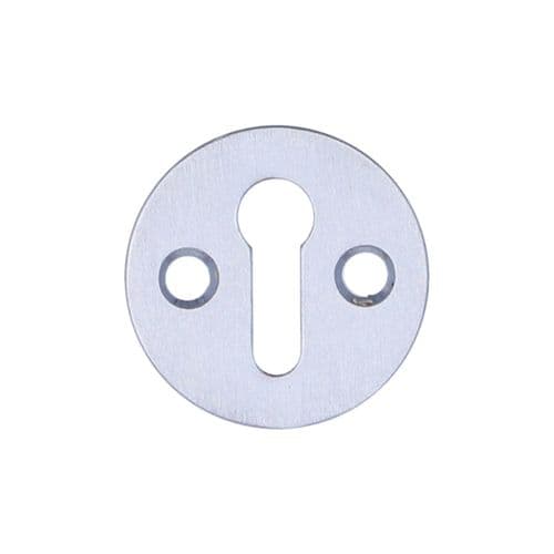 CLEARANCE SALE Alexander and Wilks - Victorian Standard Profile Escutcheon - Satin Chrome