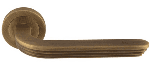 Cloud Lever on rose - CD5AB - Antique Brass