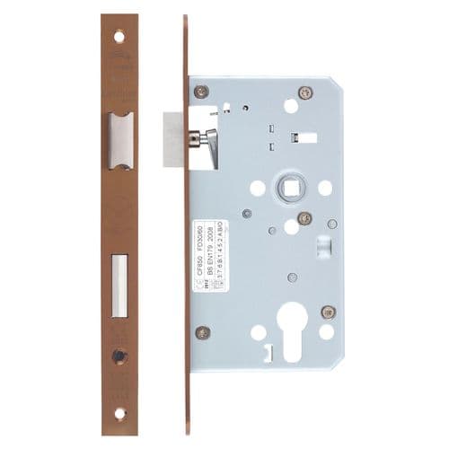 DIN Euro Escape Sashlock - ZDL7260ESC-S-PVDBZ- PVD Bronze