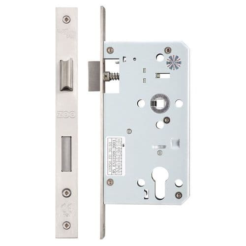 DIN Euro Escape Sashlock - ZDL7260ESC-S-SSS - Satin Stainless Steel