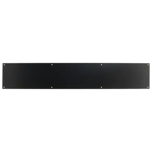 Door Kick Plate 838mm x 150mm - Powder Coated Black