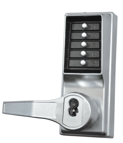 DORMAKABA LP1000 Series Front Only Digital Lock To Suit Panic Latch With Key Override