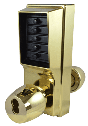 DORMAKABA Simplex 1000 Series 1021B Knob Operated Digital Lock With Key Override