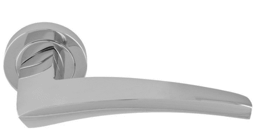 Dune Lever On Round Rose - DU5CP - Polished Chrome
