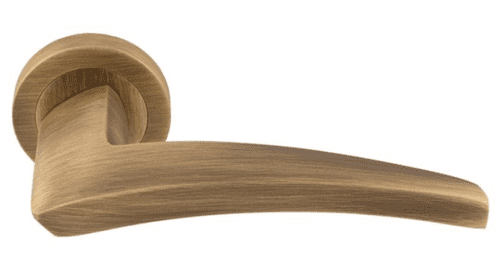 Dune Lever On Round Rose - DU5MBRZ - Matt Bronze
