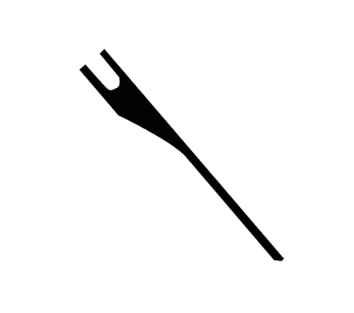 Electric Pick Gun Blade - Straight