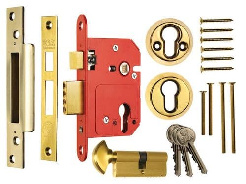 ERA 234/334 Fortress BS8621 Euro Sashlock Egress Turn + Cylinder