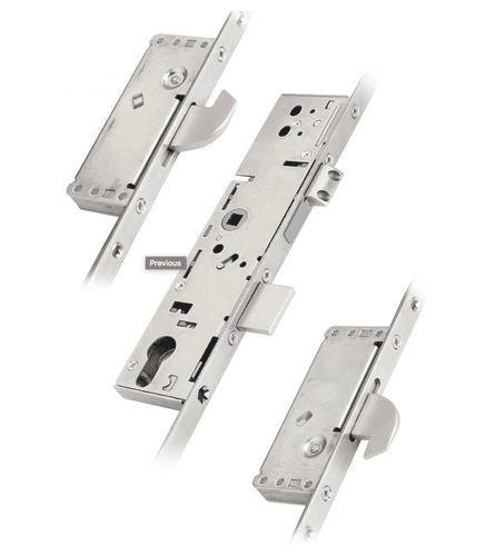Era 5945-609-79ZA 2 Hook Euro Cylinder Multi Point Door Lock