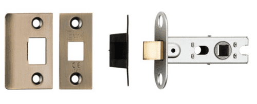 Eurospec - BTL Tubular - Mortice Latch - BTL25AB - Antique Brass - 64mm