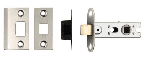 Eurospec - BTL Tubular Mortice Latch - BTL25SN - Satin Nickel - 64mm