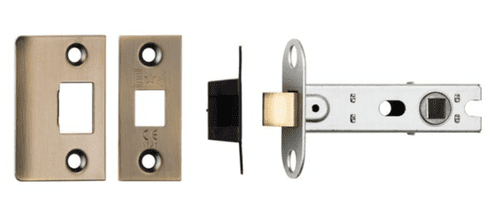 Eurospec - BTL Tubular - Mortice Latch - BTL30AB - Antique Brass - 76mm