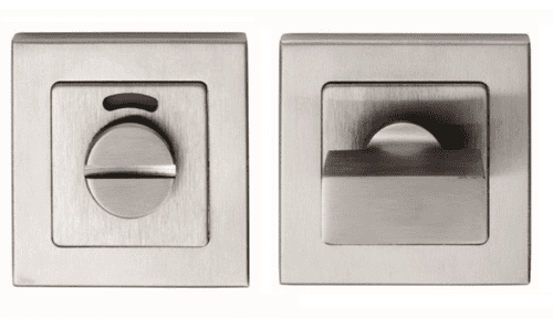 Eurospec - Square Thumbturn And Release With Indicator -  SST1415-ISSS - Satin Stainless Steel