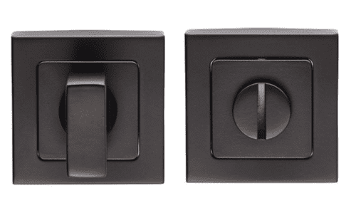 Eurospec - Stainless Steel Square Thumbturn And Release - SST1415MB - Matt Black