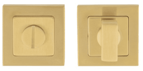 Eurospec - Stainless Steel Square Thumbturn And Release - SST1415SPVD - Satin PVD