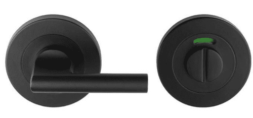 Eurospec - Steelworx SWL Disabled Thumbturn - SWT1025-IMB - Matt Black - With Indicator