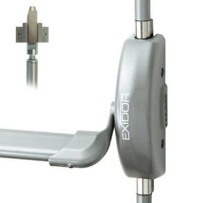 Exidor 502A-B/UD Push Bar Emergency Exit Bolt with Shoot Bolts