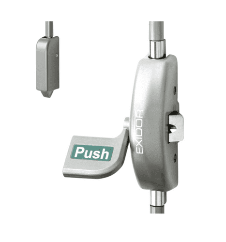 Exidor 513-P/UD Push Bar 3 Point Emergency Exit Bolt with Vertical Pullman