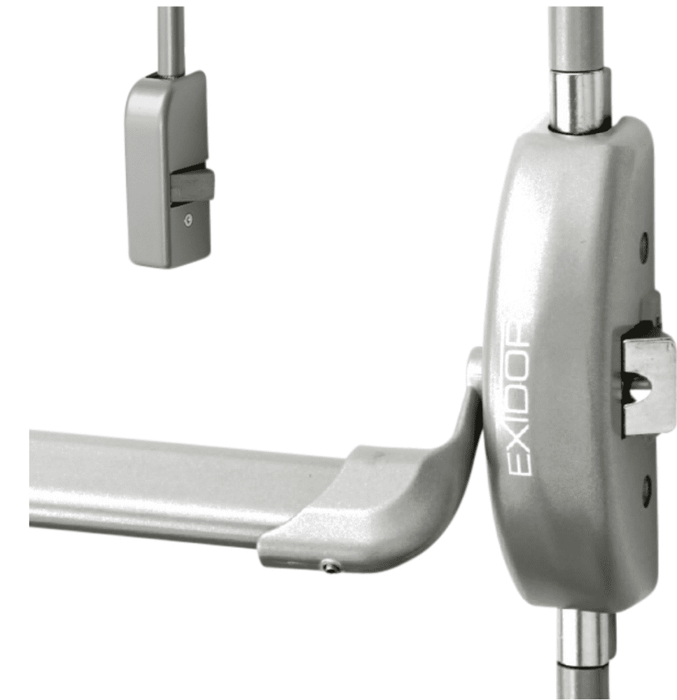 Exidor 523/B/UD Push Bar 3 Point Panic Bolt With Horizontal Latches For