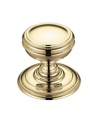 FB305PB - Fulton & Bray Mortice Knob - Polished Brass