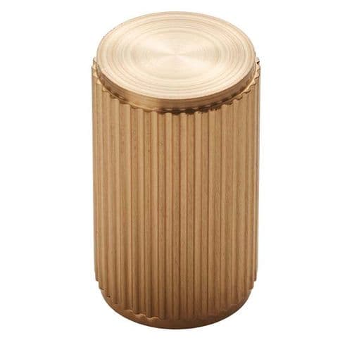 FTD712SB Carlisle Brass Line Cabinet Knob - Satin Brass