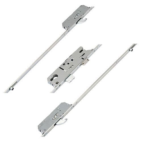 Fuhr 859 Type 3, Latch, Deadbolt, 2 Hooks, 2 Rollers, Split Spindle
