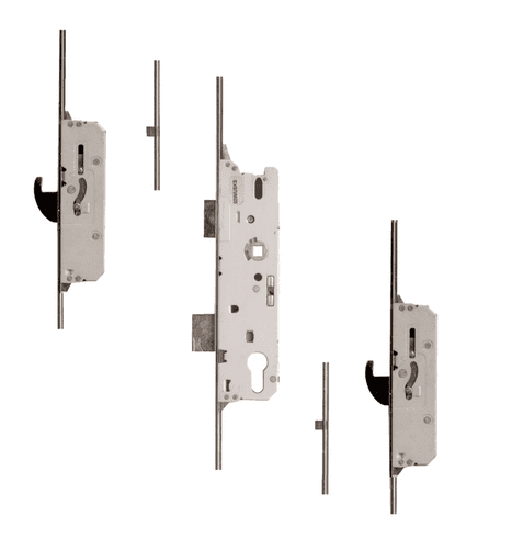 FUHR Lever Operated Latch & Deadbolt - 2 Hook 2 Roller