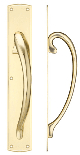 Fulton & Bray FB118 Large Pull Handle- Polished Brass