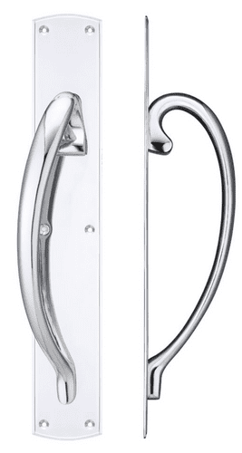 Fulton & Bray FB118 Large Pull Handle- Polished Chrome