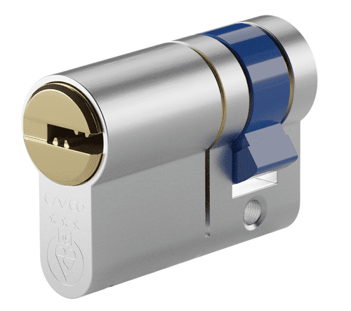 High Security CAVEO TS007 3* Half Euro Dimple Cylinder