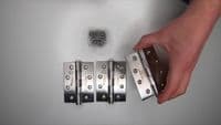 HMO Door Thumbturn Lock Kit - Option 5 Black
