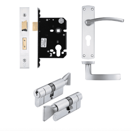 HMO Fire Door Thumbturn Lock Kit - Option 1
