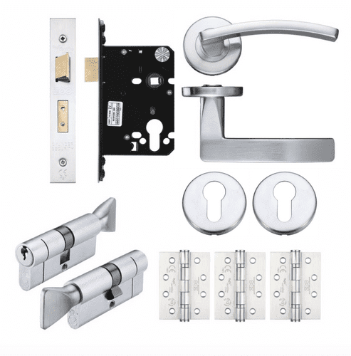HMO Fire Door Thumbturn Lock Kit Option 10