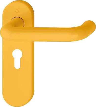 Hoppe AR600 Paris Nylon - Lever Euro Handle - 8566472 - F1004 Golden Yellow