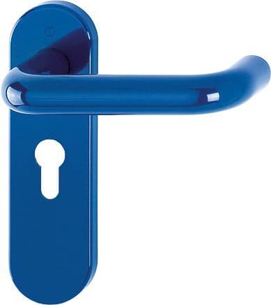 Hoppe AR600 Paris Nylon - Lever Euro Handle - 8566479 - F5002 Cobalt Blue