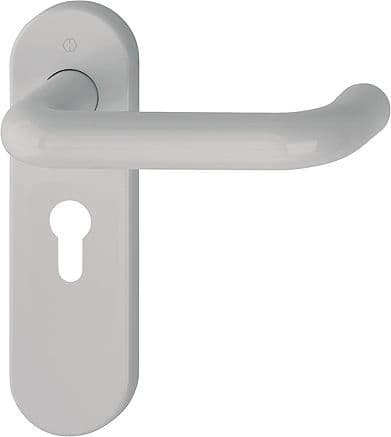 Hoppe AR600 Paris Nylon - Lever Euro Handle - 8566500 - F7506 Manhattan Grey