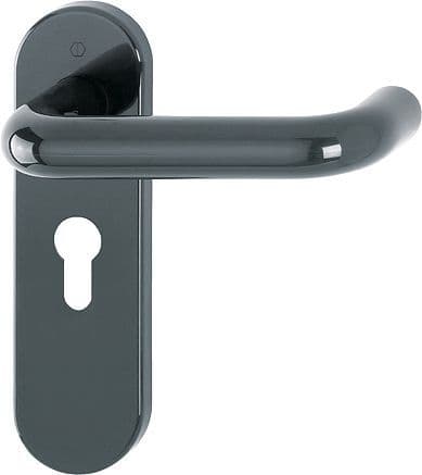 Hoppe AR600 Paris Nylon - Lever Euro Handle - 87134546 - F7016 Anthracite Grey