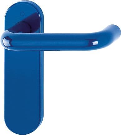 Hoppe AR600 Paris Nylon - Lever Latch Handle - 8566311 - F5002 Cobalt Blue