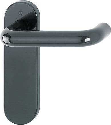 Hoppe AR600 Paris Nylon - Lever Latch Handle - 87133235 - F7016 Anthracite Grey