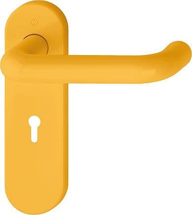 Hoppe AR600 Paris Nylon - Lever Lock Handle - 8566395 - F1004 Golden Yellow