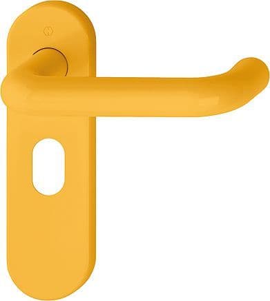 Hoppe AR600 Paris Nylon - Lever Oval Handle - 8566549 - F1004 Golden Yellow