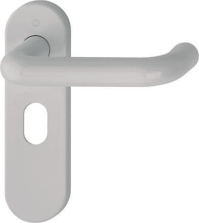 Hoppe AR600 Paris Nylon - Lever Oval Handle - 8566577 - F7506 Manhattan Grey