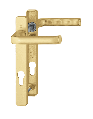 HOPPE London UPVC Lever Door Furniture 113P/366M Gold