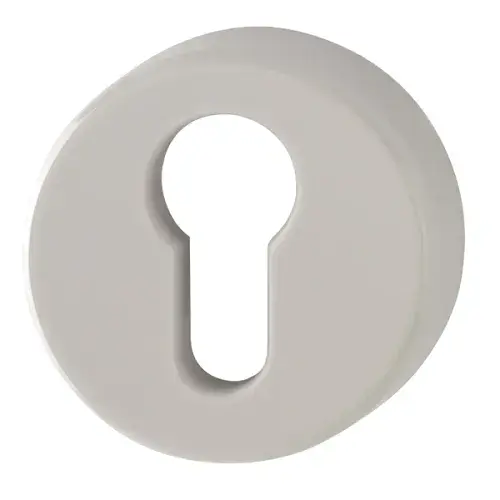 Hoppe Nylon Euro Escutcheon - 570980 - F7506 Manhattan Grey - Pair