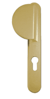 HOPPE UPVC122/92  Lever / Fixed Pad Door Furniture 554/3360N
