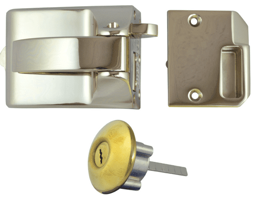 Ingersoll SC71 Deadbolt Rim Nightlatch - Polished Brass